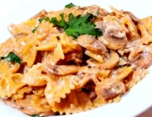 recept farfalle