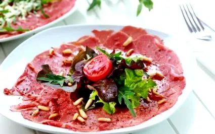 Marhahús carpaccio