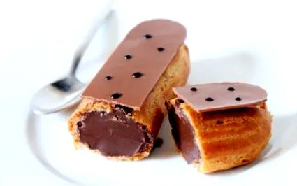 csokoládé-eclerek