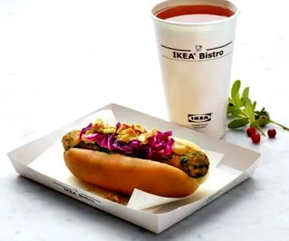 vegetáriánus hot-dogot