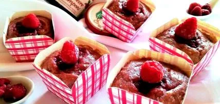 muffin málna