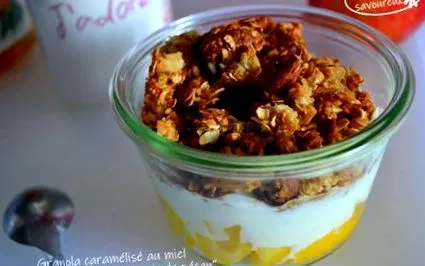 granola karamellizált