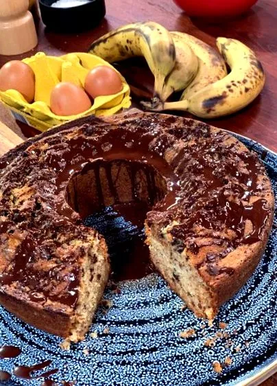 rețeta banane-ciocolată