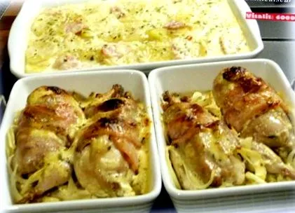 fürj gratin