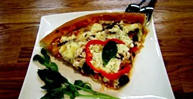 Mediterrán pizza
