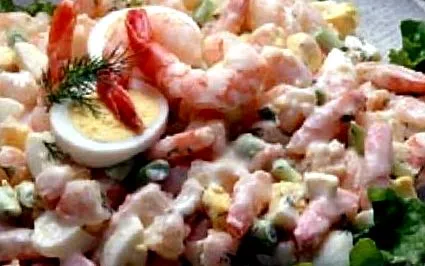 garnéla recept