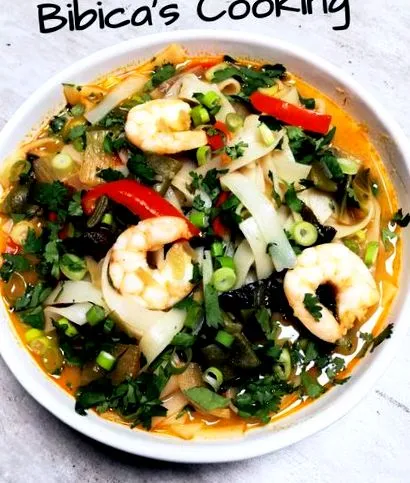 thai garnélával