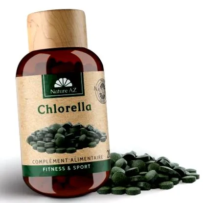 Chlorella tabletta