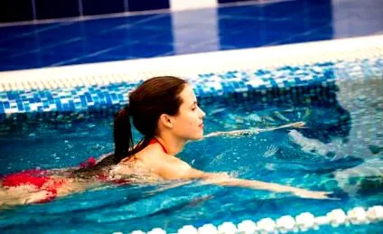 swimming