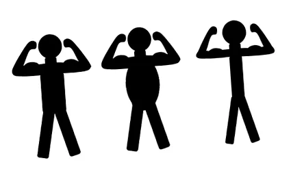 fiind ectomorf