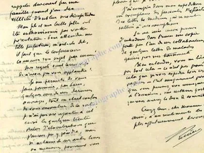 autografă semnată