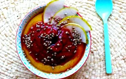 tejszínes polenta