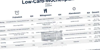 nízkosacharidová plán
