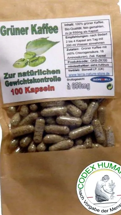 zöld kávét