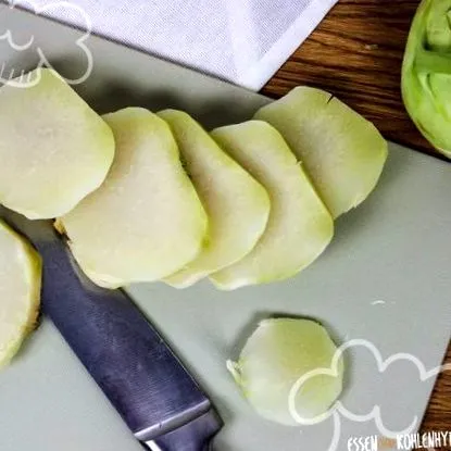 kohlrabi szelet