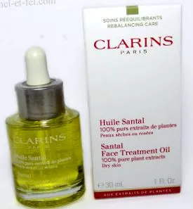 clarins huile