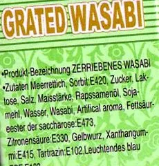 wasabi orientul