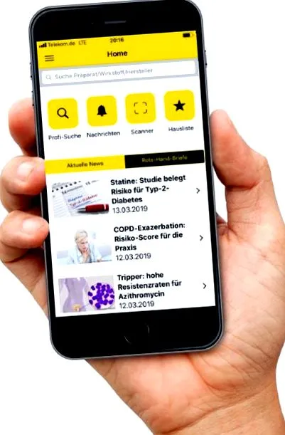 sárga lista gyógyszeres