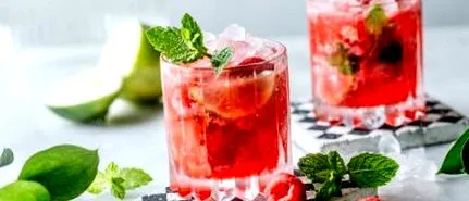 málna mojito