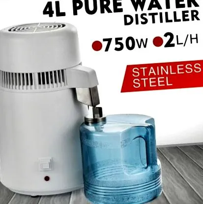 desztillált vizet