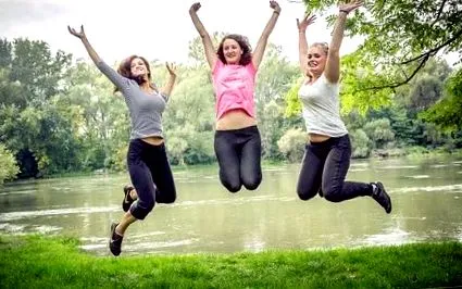 jumping