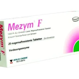 Mezym gyomornedv-ellenálló