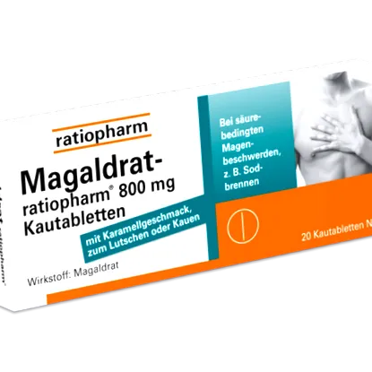 Magaldrat-ratiopharm mg-ot rágótabletta