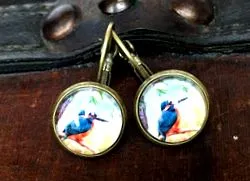 Сережки зимородок