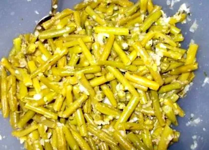 zöldbab