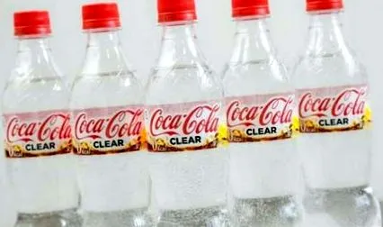 Clear Coca-Cola