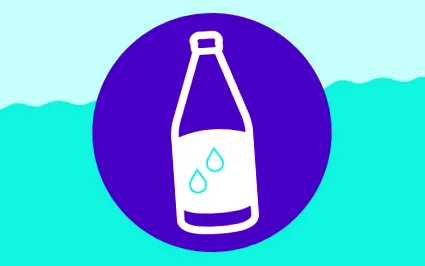 водата