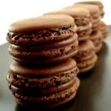 csokoládé macarons