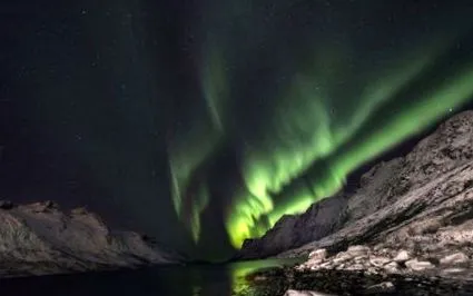 obloha ersfjordom