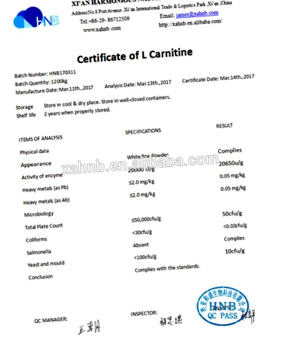 l-carnitină