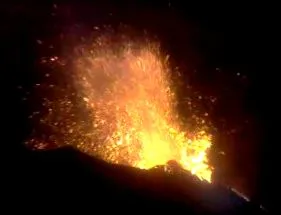 erupție vulcani
