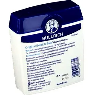 gyomortabletta BULLRICH sótabletta