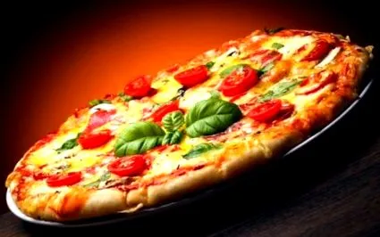 története pizza