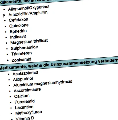urolithiasis