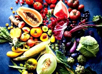 culorile fructe