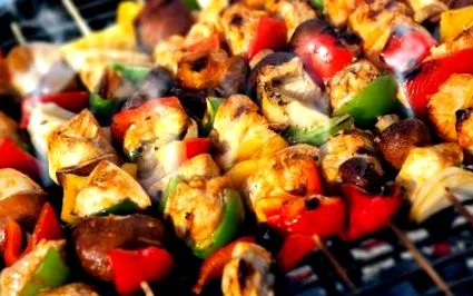 egészséges barbecue