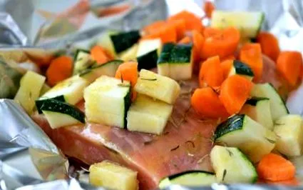 egészséges recept lazacfilé