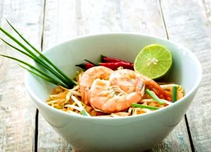 thai garnélával