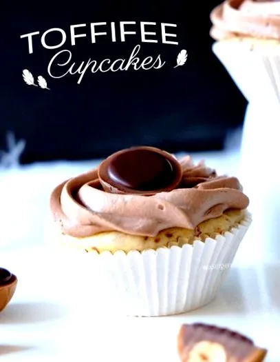 toffifee cupcakes
