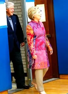 Clinton háttérben