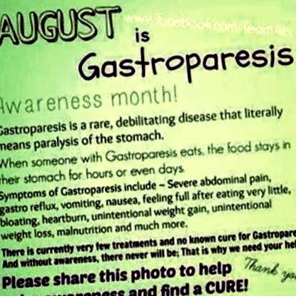 gastropareza