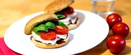 csirkével burger