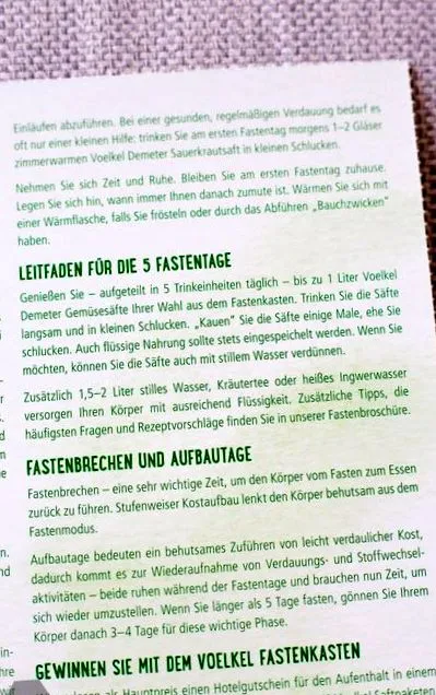 gyümölcslé fastenkasten