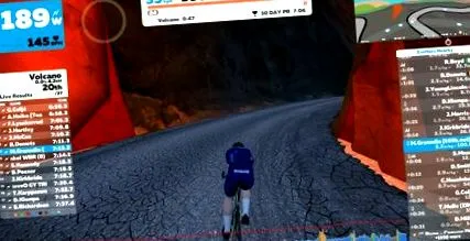 kilométer zwift