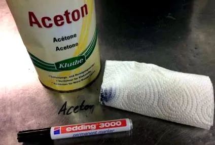 acetonă