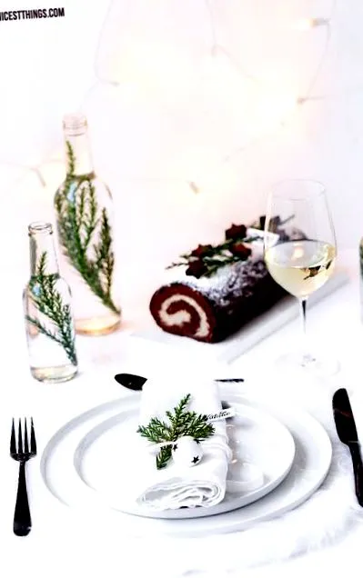 bûche gesztenyével